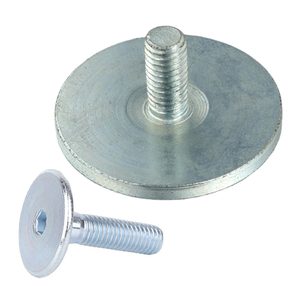 الكربون الصلب الزنك مطلي مخصص كبير شقة رئيس كبير جولة رئيس آلة المسمار