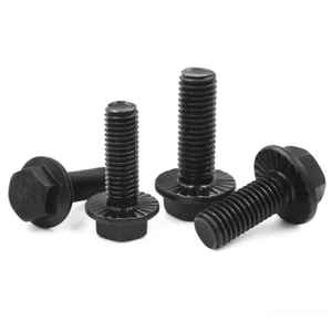 مسامير سداسية ذات شفة خشنة عالية الشد DIN6921 8.8 درجة